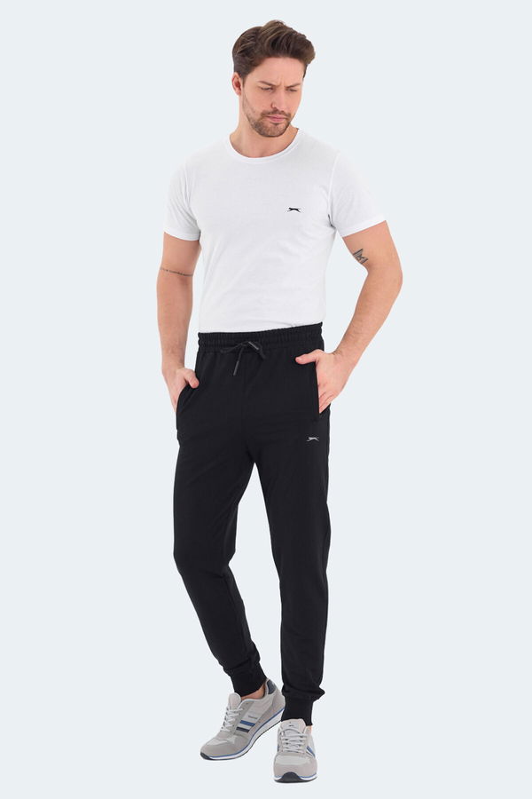 Slazenger OLYMPIC IN Erkek Eşofman Altı Siyah