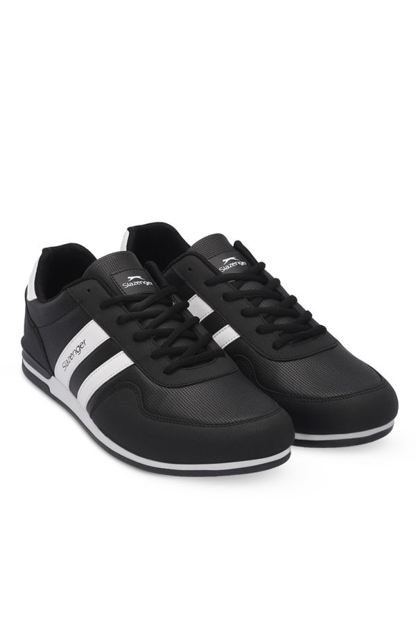 OMEGA Büyük Beden Erkek Sneaker Ayakkabı Siyah / Beyaz