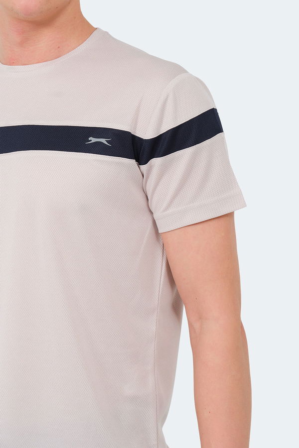 Slazenger OMIQ IN Erkek Tişört Bej