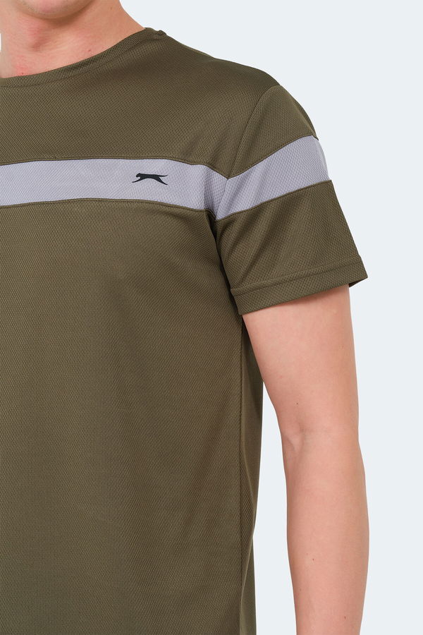 Slazenger OMIQ IN Erkek Tişört Haki