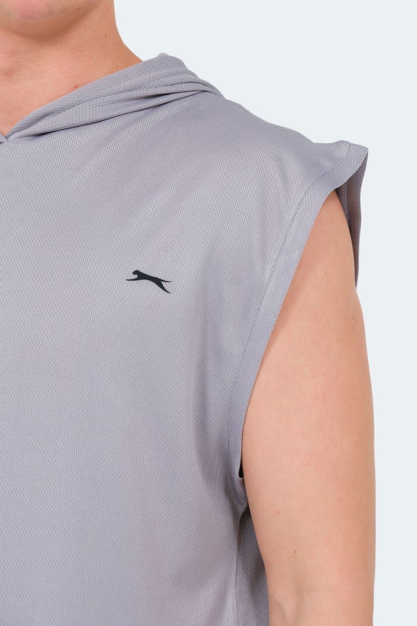 Slazenger ONDINA IN Erkek Tişört Gri