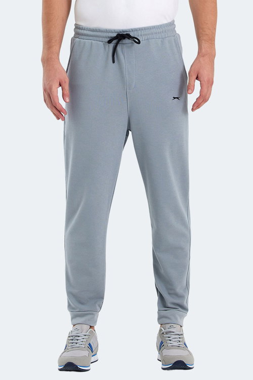 Slazenger ONIONIX I Erkek Cepli Gri Eşofman Altı