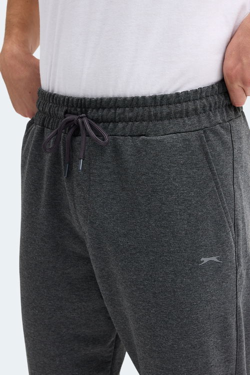 Slazenger ONIONIX I Erkek Cepli Koyu Gri Eşofman Altı