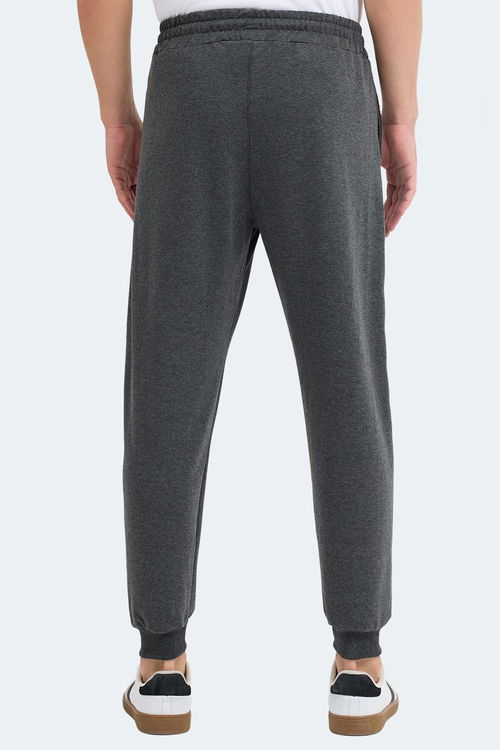 Slazenger ONIONIX I Erkek Cepli Koyu Gri Eşofman Altı