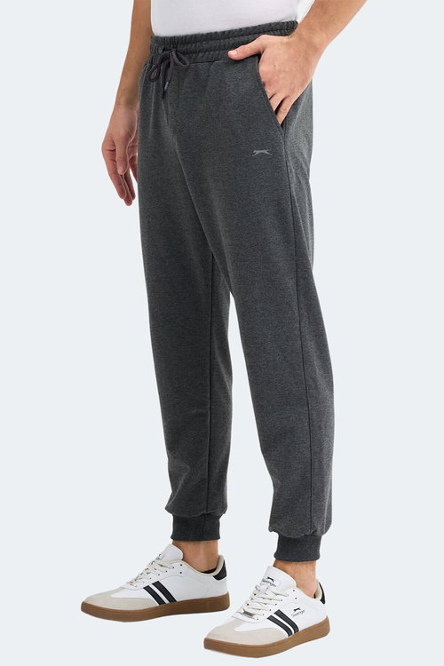 Slazenger ONIONIX I Erkek Cepli Koyu Gri Eşofman Altı