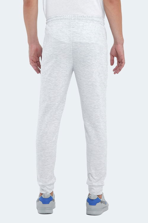 Slazenger ONLY IN Erkek Fermuar Cepli Gri Eşofman Altı