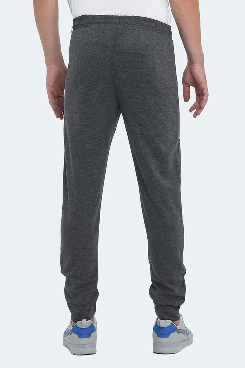 Slazenger ONLY IN Erkek Fermuar Cepli Koyu Gri Eşofman Altı