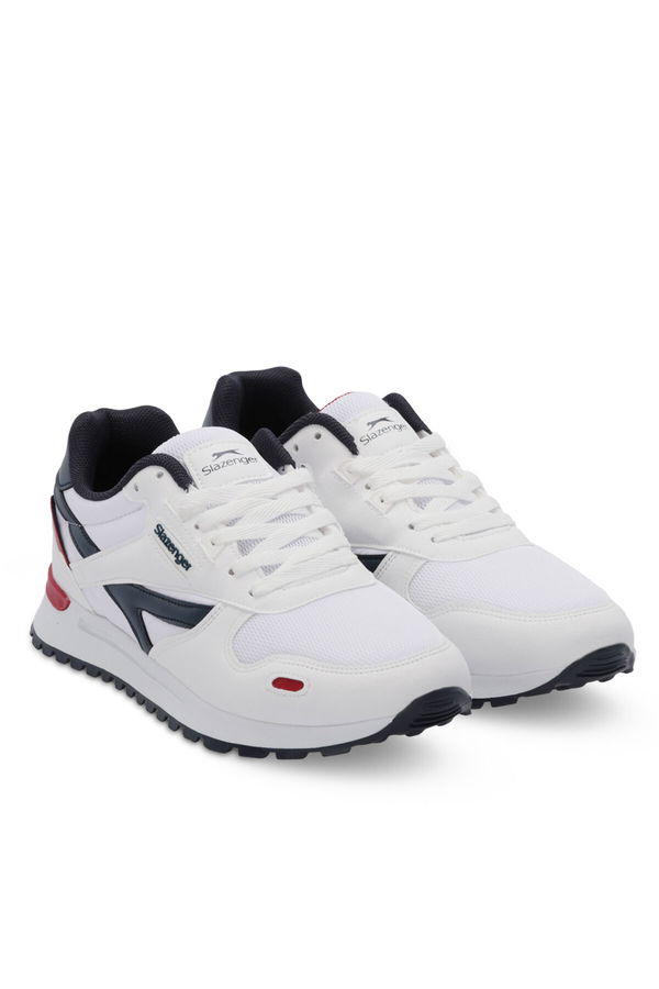 Slazenger OPTIMAX I Erkek Beyaz / Lacivert Günlük Spor Ayakkabısı