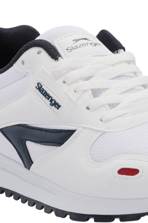Slazenger OPTIMAX I Erkek Beyaz / Lacivert Günlük Spor Ayakkabısı