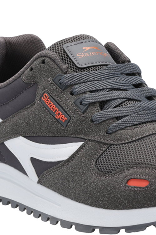 Slazenger OPTIMAX I Erkek Koyu Gri Günlük Spor Ayakkabısı