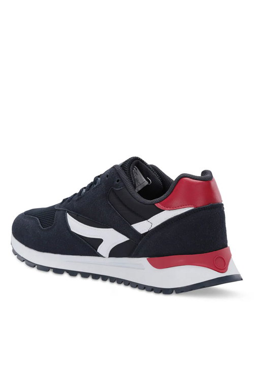 Slazenger OPTIMAX I Erkek Lacivert / Kırmızı Günlük Spor Ayakkabısı