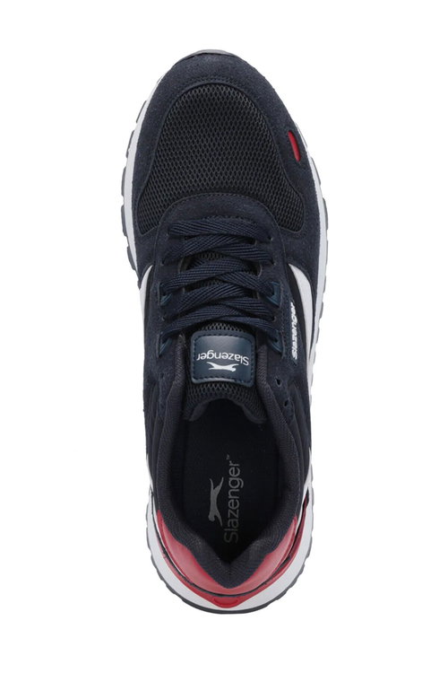 Slazenger OPTIMAX I Erkek Lacivert / Kırmızı Günlük Spor Ayakkabısı