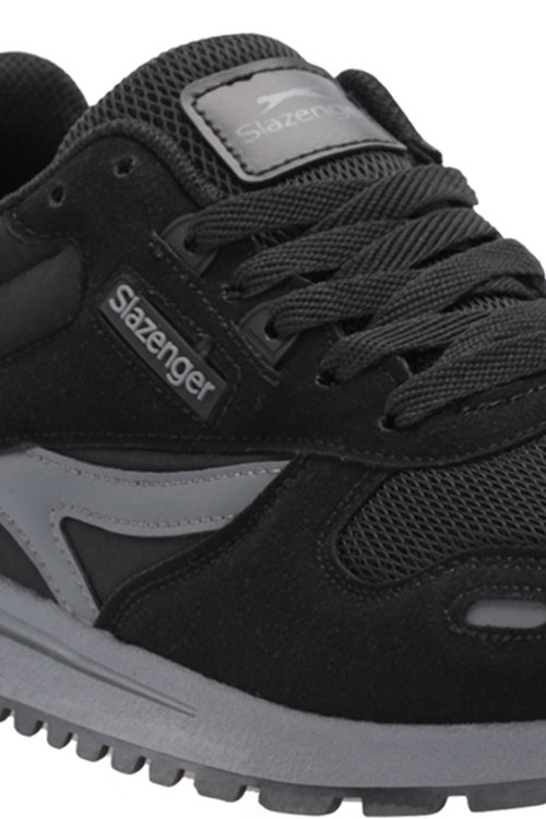 Slazenger OPTIMAX I Erkek Siyah / Siyah Günlük Spor Ayakkabısı