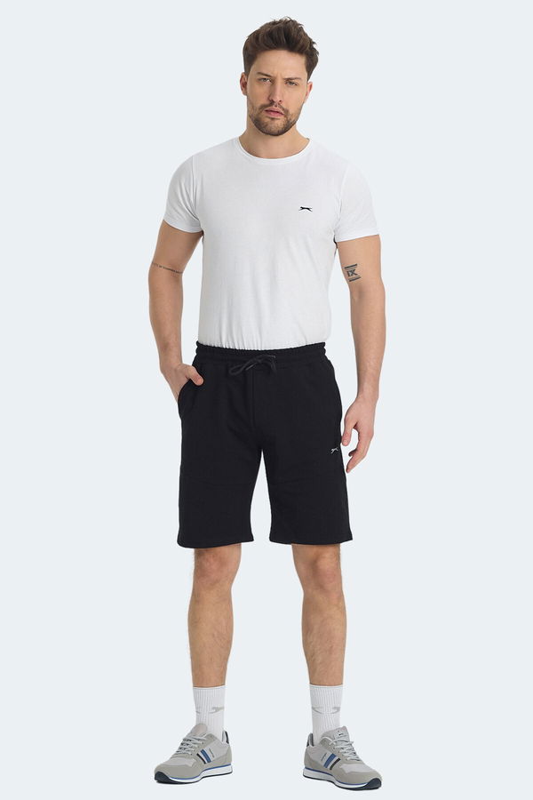 Slazenger ORIA CRF Erkek Cepli Siyah Şort