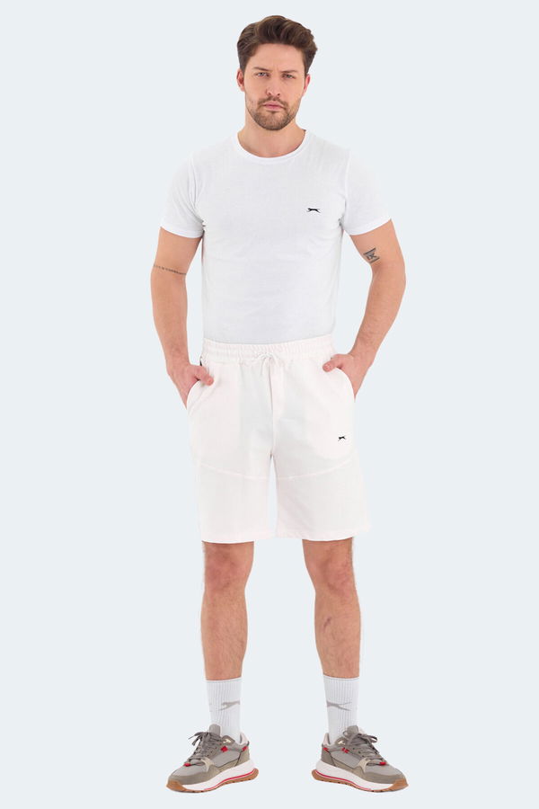 Slazenger ORIA Erkek Şort Kırık Beyaz