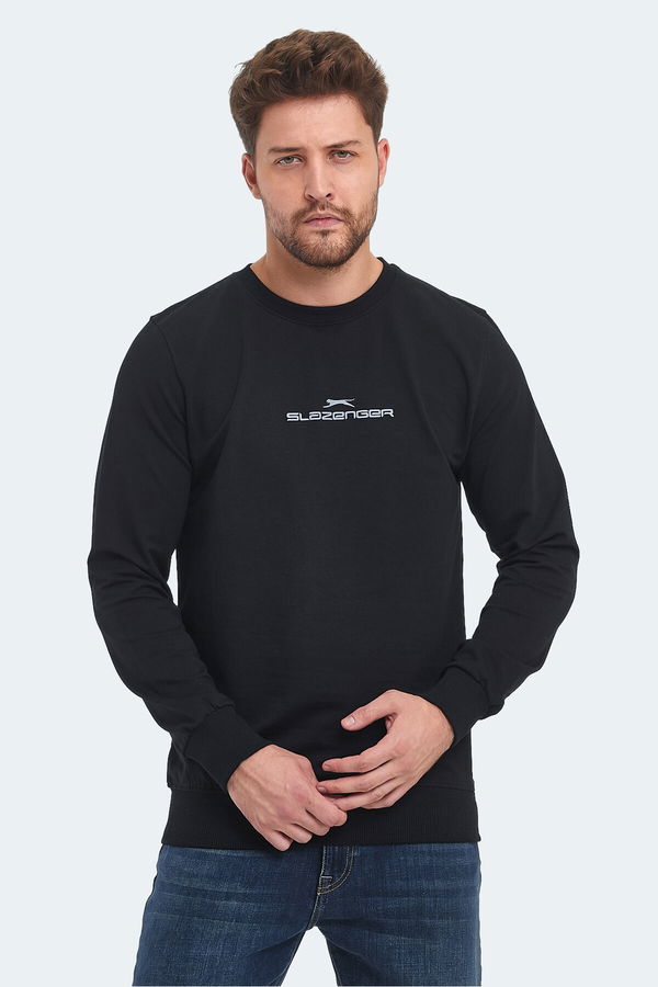 ORTWIN Erkek Sweatshirt Siyah