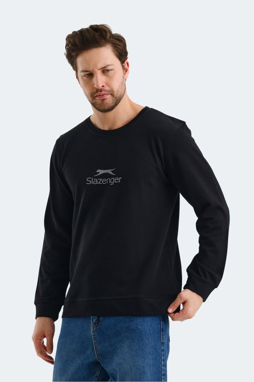 Slazenger ORTWIN Erkek Siyah Sweatshırt
