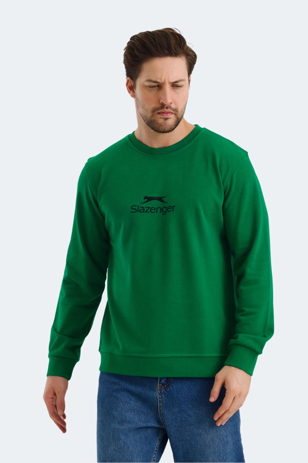 Slazenger ORTWIN Erkek Yeşil Sweatshırt