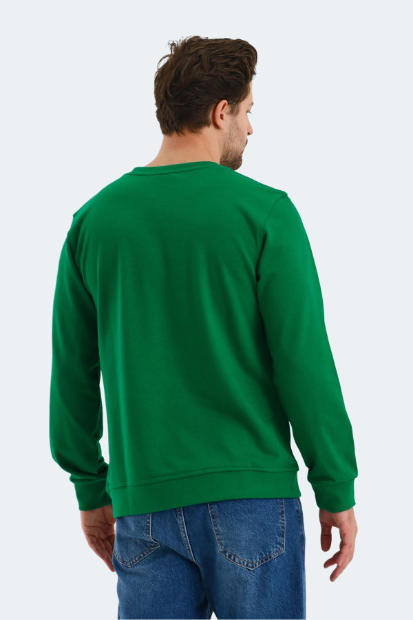 Slazenger ORTWIN Erkek Yeşil Sweatshırt