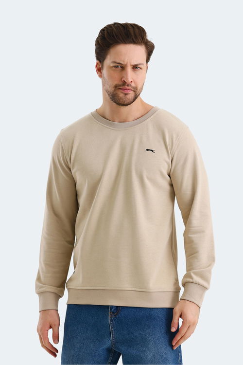 ORVAR IN Erkek Sweatshirt Bej