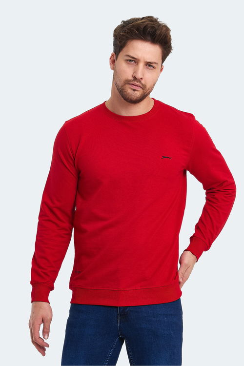 ORVAR IN Erkek Sweatshirt Kırmızı