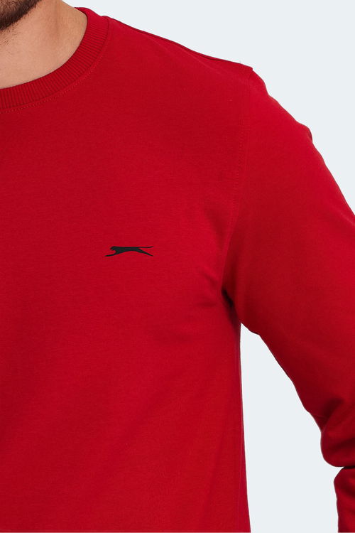 ORVAR IN Erkek Sweatshirt Kırmızı