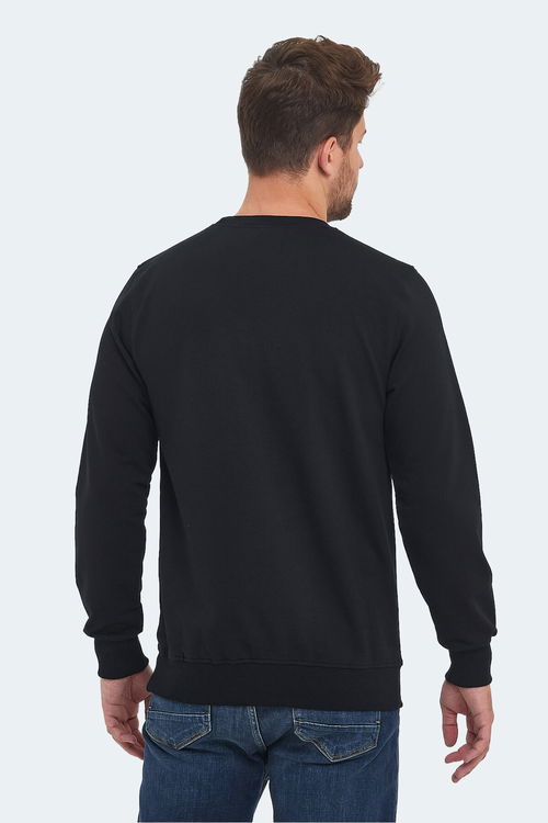 ORVAR IN Erkek Sweatshirt Siyah