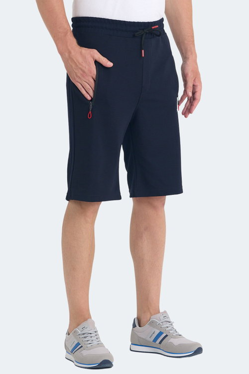 Slazenger OSAKU I Erkek Cepli Lacivert Şort