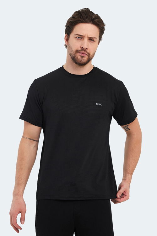 OSWIN 2li Set Erkek Tişört Beyaz - Siyah