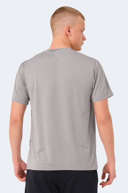 OSWIN 3lü Set Erkek Tişört Beyaz - Gri - Siyah