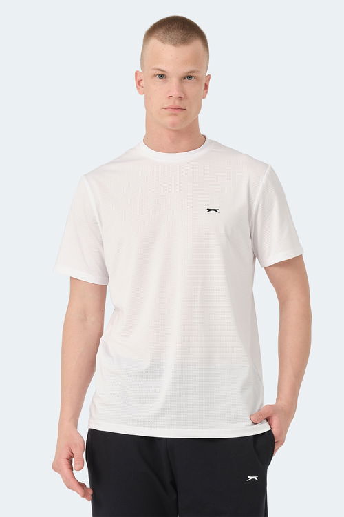 Slazenger OSWIN 3 lü Set Erkek Beyaz - Gri - Siyah Tişört Slazenger OSWIN 3 lü Set Erkek Beyaz - Gri - Siyah Tişört