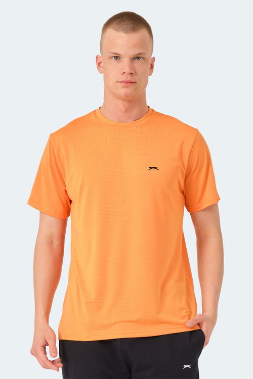 OSWIN 5li Set Erkek Tişört Gri - Haki - Kırmızı - Saks Mavi - Turuncu