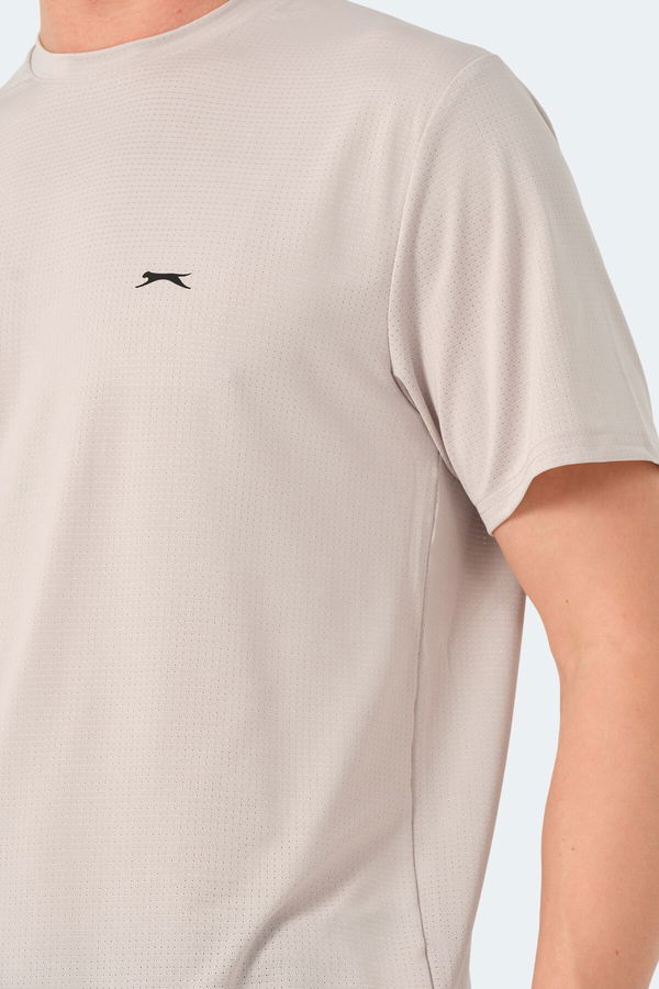 Slazenger OSWIN IN Erkek Tişört Bej