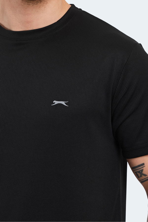Slazenger OTAR I Erkek Siyah Tişört