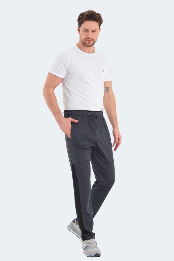Slazenger OXFORD IN Erkek Eşofman Altı Koyu Gri
