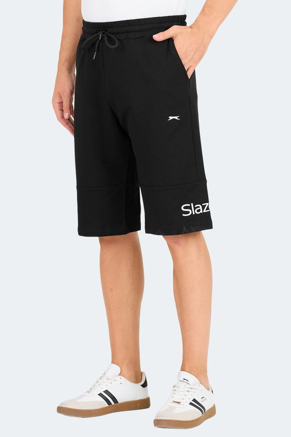 Slazenger PARISONER IN Erkek Cepli Kapri Siyah Şort
