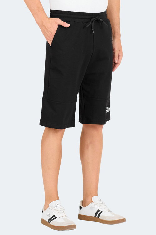 Slazenger PARISONER IN Erkek Cepli Kapri Siyah Şort