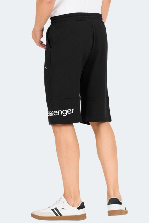 Slazenger PARISONER IN Erkek Cepli Kapri Siyah Şort
