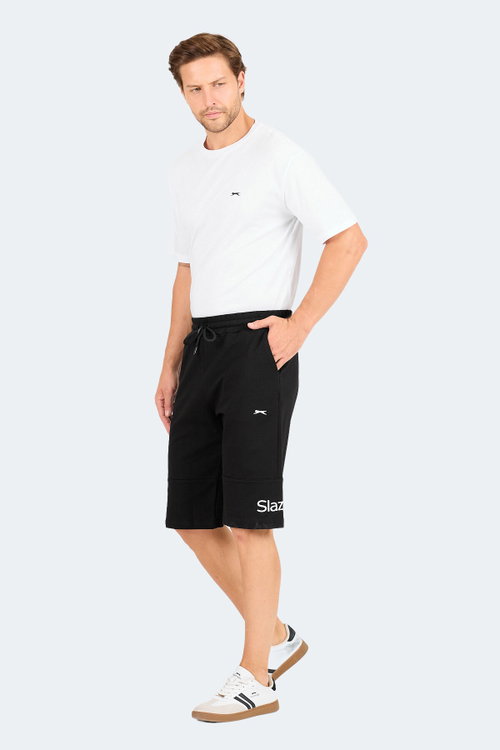 Slazenger PARISONER IN Erkek Cepli Kapri Siyah Şort