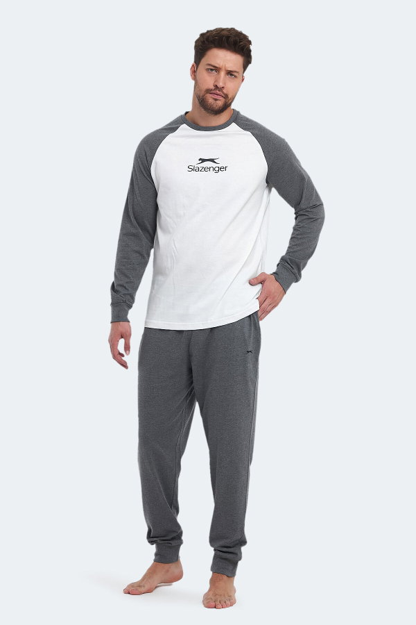 Slazenger PASCUAL IN Erkek Beyaz Pijama