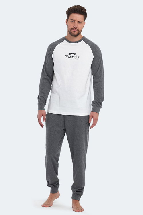 Slazenger PASCUAL IN Erkek Beyaz Pijama