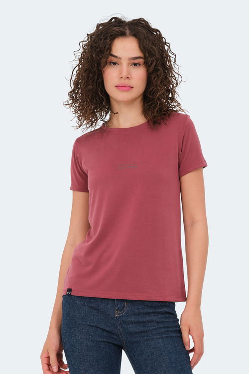 PAYTONS 5li Set Kadın Tişört Ekru - Siyah - Koyu Gri - Bordo - Mavi