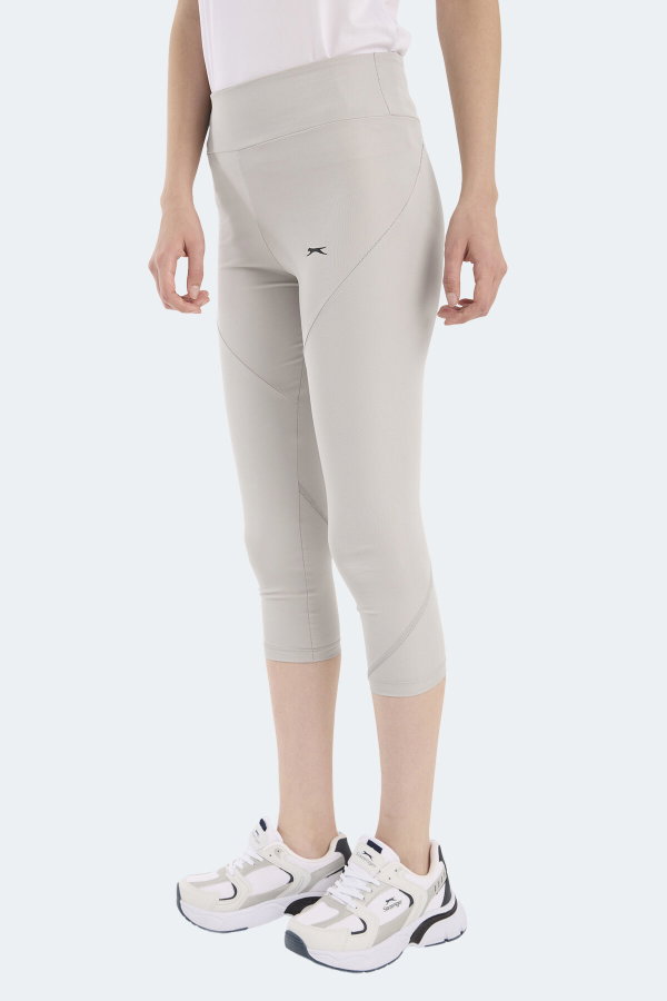 Slazenger PEREDURA IN Kadın Yüksek Bel Gri Tayt