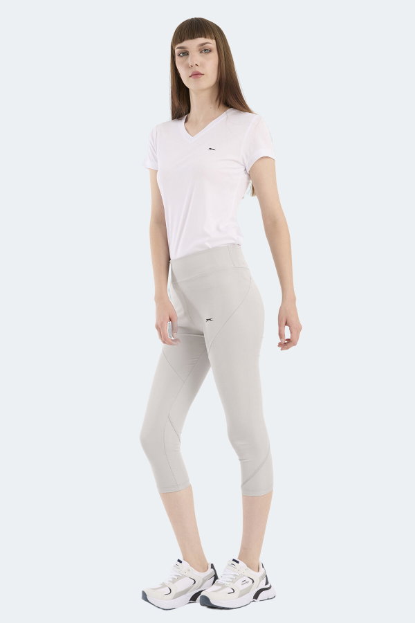 Slazenger PEREDURA IN Kadın Yüksek Bel Gri Tayt