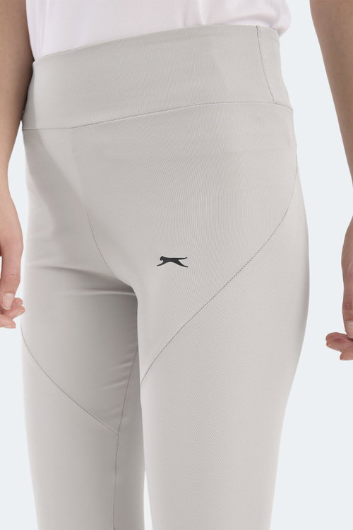 Slazenger PEREDURA IN Kadın Yüksek Bel Gri Tayt
