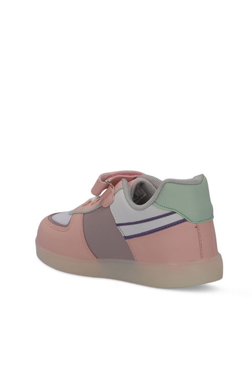 PERLE Kız Çocuk Sneaker Ayakkabı Beyaz / Pembe