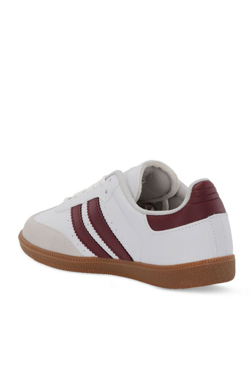 PING K Unisex Sneaker Ayakkabı Beyaz / Bordo