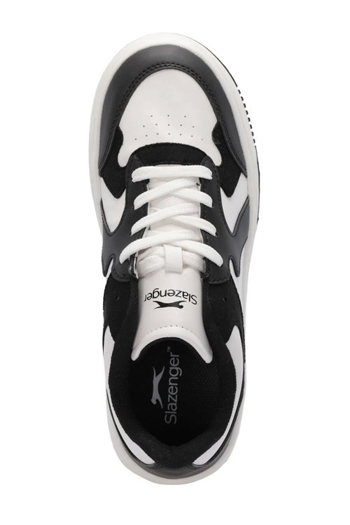 Slazenger PINTO I Kadın Siyah / Beyaz Günlük Spor Ayakkabısı