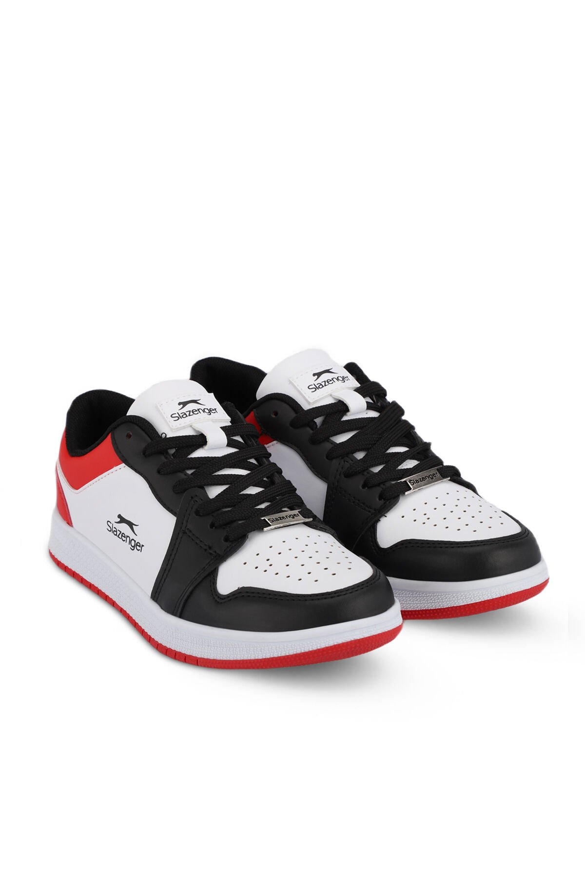 PRINCE I Sneaker Kadın Ayakkabı Beyaz / Siyah / Kırmızı - Thumbnail
