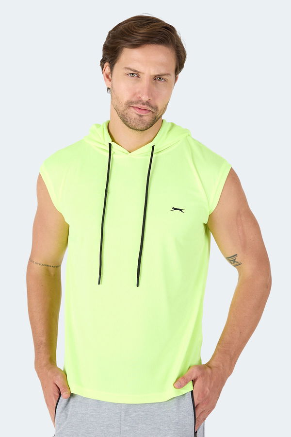 Slazenger RAG Erkek Tişört Neon Sarı